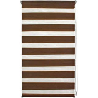 LIEDECO Duo-Rollo mit Blende 60 x 160 cm braun