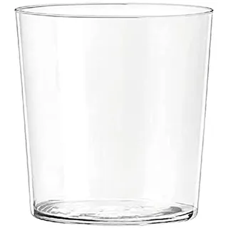 H&H Gläser 6er-Set: 350 ml, Dünnes Glas mit Konischer Form, Ideal für Wasser, Säfte & Cocktails, Spülmaschinengeeignet