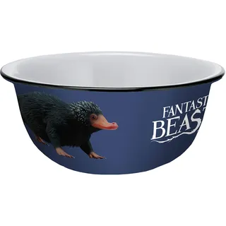 Gedalabels Fantastic Beats Müslischale Niffler Emaille-Optik 400ml, Schwarz