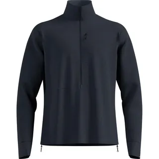 Odlo Grid Fleece Mit Halbem Reißverschluss - black melange - XL