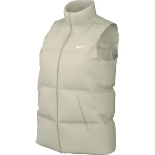 Nike Damen, Weste Classic Puffer FZ5922-072, L - Light Bone/White, - L