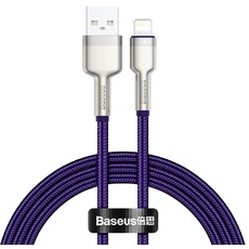 Baseus USB cable for Lightning Cafule 2.4A 1m (purple)