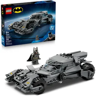 LEGO DC Batman Batman vs. Superman: Batmobil - Superhelden Spielzeugauto - Kreatives Spielzeug mit Minifigur für Kinder ab 9 Jahren - DIY Bauset zum Spielen - Geschenk für Jungen und Mädchen - 76331