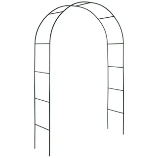 Tectake Rosenbogen 140 x 40 cm Grün