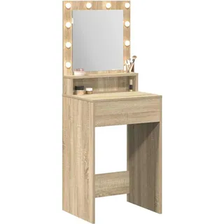 vidaXL Schminktisch Sonoma-Eiche 50 x 41 x 135 cm Holzwerkstoff - Braun
