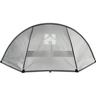 Home Deluxe AQUASUN Sonnenschutzdach grau 125 x 185 x 140 cm