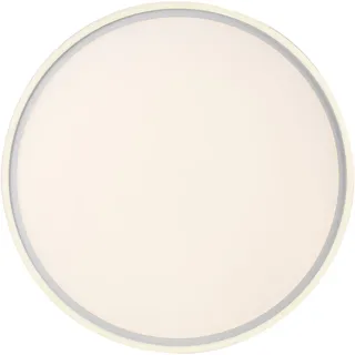 JUST LIGHT Deckenleuchte "EDGING", weiß, 2, Ø 60cm, 1 Stk., Leuchten, LED, Fernbedienung, Funk inkl., separat steuerbar (Schalter), Deckenleuchte