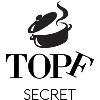 queence Wanddekoobjekt »TOPF SECRET«, Stahlschild, Blechschild, Spruch, Witzig, Wanddeko, retro, 20x30cm, schwarz