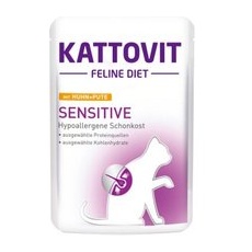 KATTOVIT Feline Diet Sensitive 24x85g Huhn & Pute