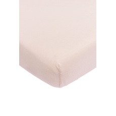 Bild Baby Spannbettlaken Kinderbett - Uni Soft Pink - 70x140/150cm - Einzelpackung