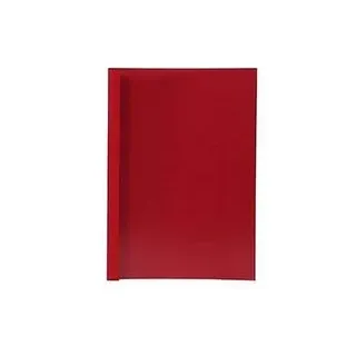 LMG Thermo-Bindemappen rot Lederkarton für 15 - 20 Blatt, 50 St.