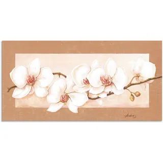 Artland Wandbild »Orchideenzweig«, Blumenbilder, (1 St.), als Alubild, Outdoorbild, Leinwandbild in verschied. Größen, beige