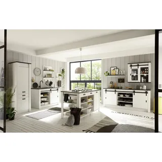 Home Affaire Küchenzeile 400 cm weiß
