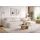 Ecksofa Stoff U-Form 3-Sitzer Beige