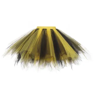 Tutu Damen 50Er Karneval Tüllrock - Rock Rockabilly Petticoat Für Partykleid Party Tüll Faltenrock Ballettrock,