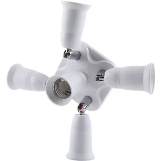 E27 Fassung,E27 Glühbirnenadapterfassung,E27 Fassungshalter,E27 Sockel,E27 Lampenfassung,Fassungssplitter,Adapter Konverter