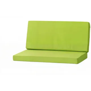 Setgarden Techno Gartenkissen Für Polyrattan Möbel 170 x 60 x 50cm – Kissen für 3 Sitzer Gartensofa 1tlg Lemon