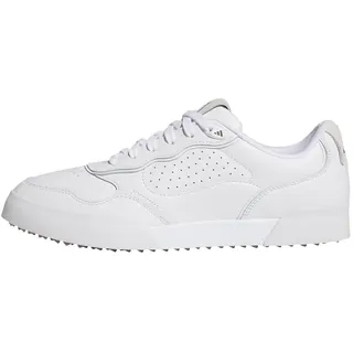 adidas Herren RETROCROSS 25 Spikeless Golf Shoes, Cloud White/Grey Six/Gum, 47 1/3 EU