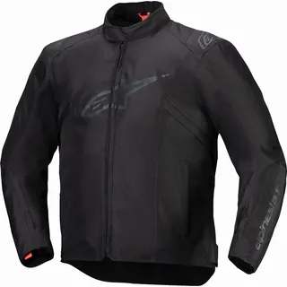 Alpinestars T-sps V2, Textiljacke wasserdicht - Schwarz/Schwarz / XL