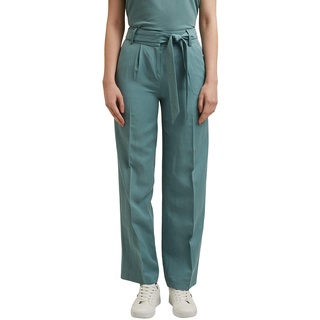 ESPRIT Collection Damen Hose 031eo1b303, 460/Dark Turquoise, 34W / 32L