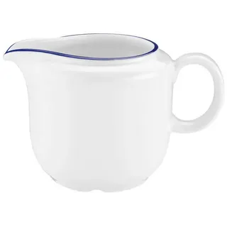 SELTMANN WEIDEN "Milchkännchen Compact Blaurand 230 ml weiß-blau", weiß, blau),