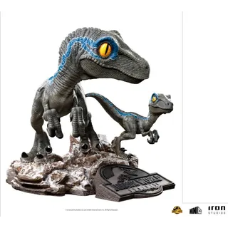 Iron Studios Jurassic World Dominion - Blue and Beta figur