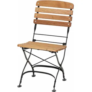 Siena Garden Peru III Klappstuhl 60 x 57 x 87 cm schwarz/Robinie 1 St.