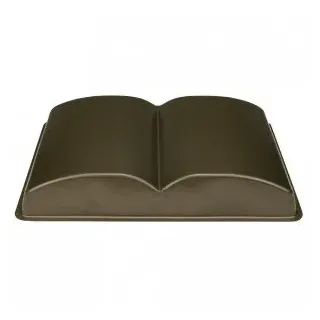 Städter - Motivbackform Buch Bibel 37x26 cm - ideal zur Kommunion, Hochzeit oder Geburtstage - hochwertige Antihaftbeschichtung - PFAS frei