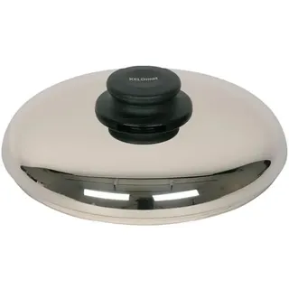 Kelomat Deckel für Bratpfanne Grillmeister Edelstahl Ø28 cm