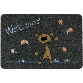 Astra Ripsmatte Flocky Color' 40 x 60 cm Bär anthrazit