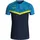 Poloshirt Blau/Neongelb XL