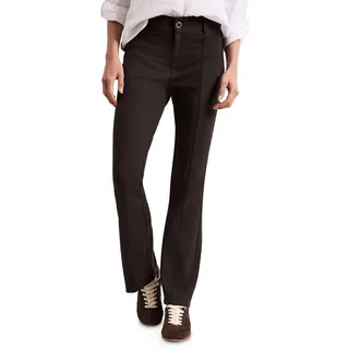 Street One Damen High Waist Bootcut Hose im Skinny Fit 3818137