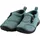 Unisex Baby Aquaschuhe mit seitlichem Reißverschluss Strukturierte Sohle Kinder Wasserschuhe flexibel schnelltrocknend Bademode Farbe jadegrün Größe 26