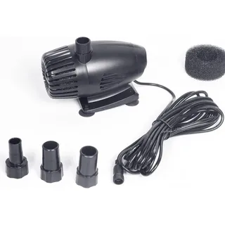 Biling Wasserpumpe 35W 2100 l/h für 50W–70W Solar Teichpumpe mit Filter und Trockenlaufschutz, Solar Springbrunnen für Außen, verwendet mit Solarmodulen für Kleine Teiche, Garten Wasserspiele