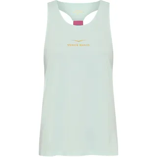 Tanktop VENICE BEACH "TANK TOP ELLE", Damen, Gr. S (38), peppermint, Obermaterial: 92% Polyester, 8% Elasthan, Tops Tanktop, für sportliche Aktivitäten, bewegungsfreundliches Design
