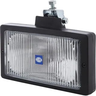 Hella 1NE 006 300-071 Halogen-Nebelscheinwerfer - Jumbo 220 - 12/24V - rechteckig - Anbau - glasklare Streuscheibe - Lichtscheibenfarbe: transparent - rechts/links