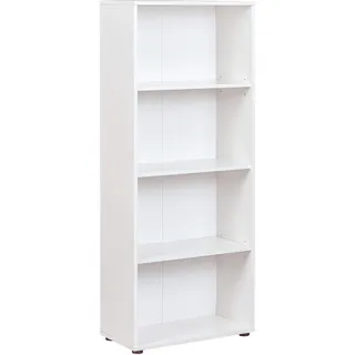 Interlink Bücherregal 30 x 60 x 145 cm Weiß