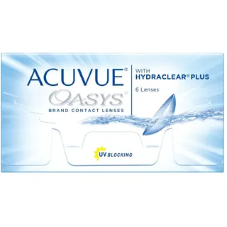 Acuvue OASYS – Johnson (6er Packung) 2-Wochen-Linsen -10,5 dpt – BC 8.8) mit UV-Schutz