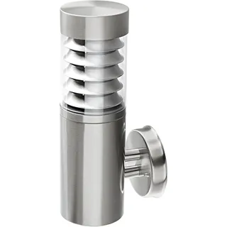 Heitronic Außenwandleuchte Edelstahl 150x340mm 1 Stk. silber