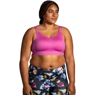 Brooks Damen CD-Cup Dare Scoopback Run Bra 2.0 pink