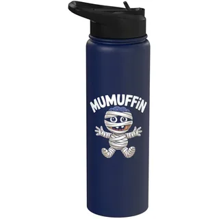 Mumuffin Muffin-Muffin-Monster-Design Stainless Steel Insulated Water Bottle