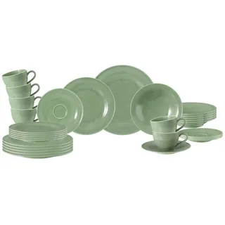 SELTMANN WEIDEN Beat Color Glaze Kombiservice 30-tlg. Salbeigrün