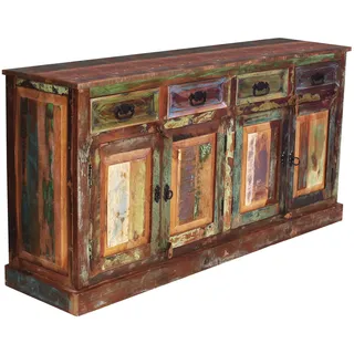 SIT Möbel Riverboat 160 x 80 x 40 cm bunt / Altholz