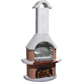 Buschbeck Grillkamin »Bologna«, BxTxH: 110x65x210 cm, orange