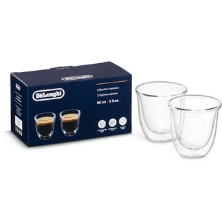 De'Longhi Espressoglas doppelwandig 0,09 l 2 St.