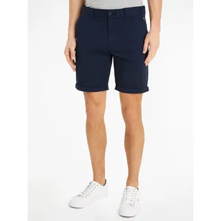 Tommy Jeans Chinoshorts »TJM SCANTON SHORT«, Markenstickerei TOMMY JEANS dark night navy