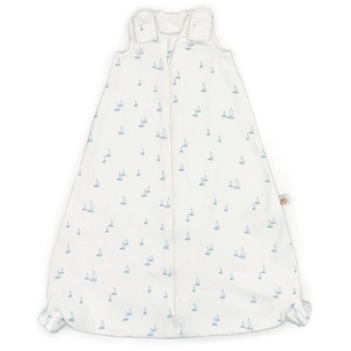 ERGObaby Babyschlafsack mit Beinen 18-36 Monate 0.5 TOG Baumwolle, Baby Sommerschlafsack On The Move Sailboat Dreams