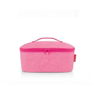 Reisenthel coolerbag M pocket Kühltasche mit Obermaterial aus recycelten PET-Flaschen Ideal für das Mittagessen unterwegs, Couleur:twist pink