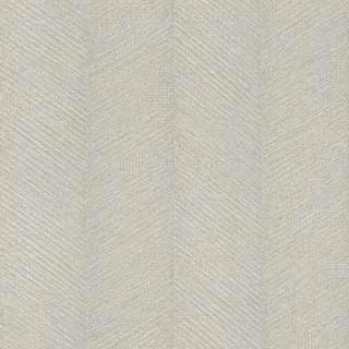 Rasch Textil Rasch Tapete 720358 - Hellgraue Vliestapete mit Fischgrät-Muster - Hellgrau Silber Metallic