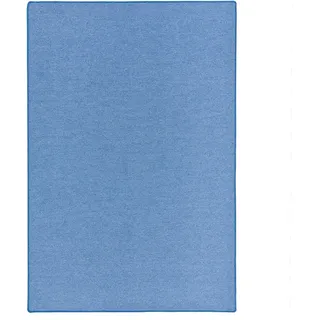 Snapstyle Feinschlingen Veloursteppich 80 x 200 cm Blau